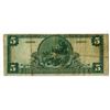 Image 2 : CA. Bank of California National Association, California, $5, Series of 1902, Ch# P-9655, Issued Bank