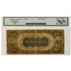 Image 2 : SD. First National Bank of Mitchell, South Dakota, $10 BB, Series of 1882, Ch# 2645, Issued Banknote