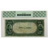 Image 2 : SD. First National Bank of Mitchell, South Dakota, $10 DB, Series of 1882, Ch# 2645, Issued Banknote