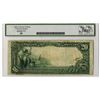 Image 2 : SD. Mitchell National Bank, South Dakota, $20 Red Seal, Series of 1902, Ch# 3578, Issued Banknote.