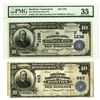 Image 1 : Connecticut and Massachusetts National Bank, $10 Series of 1902, Issued Banknote Pair.