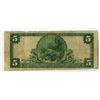 Image 2 : VA. Farmers National Bank of Salem, Virginia, $5, Series of 1902, Ch# 1824, Issued Banknote.
