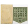 Image 2 : IL. Western Bank Note & Eng. Company Advertising Broadside ca.1880s, and, 1916, Advertising Calendar