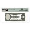 Image 2 : USA. American Bank Note Co. (USA), Series of 1929, "Test Note"  With Malaysia Tiger Watermark Used o