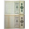 Image 2 : CO & UT. Denver and Rio Grande Railroad Co., 1886, Specimen 4% Gold Coupon Bond Pair.
