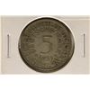 Image 1 : 1951-F GERMAN SILVER 5 MARK .2251 OZ. ASW