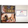 Image 1 : 2007 US PRESIDENTIAL DOLLAR 4 COIN PF SET WITH BOX