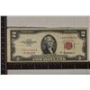 1953-A US $2 STAR NOTE RED SEAL