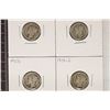 1918-D, 1920-D, 1923 & 1929-S SILVER MERCURY DIMES