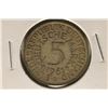 1961-D GERMAN SILVER 5 MARK .2251 OZ. ASW
