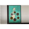 Image 2 : 1967 JERUSALEM SPECIMEN SET WITH 6 COINS