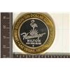Image 2 : CASINO $10 SILVER TOKEN (UNC) FLAMINGO HILTON