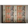6-1987 PERU CRISP UNC 50 INTIS BILLS CRISP UNC