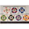 Image 2 : SET OF 7-PHARAOH'S CAIRO CASINO CHIPS: $1, $5,
