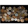 18.9 OUNCES OF ASSORTED FOREIGN COINS, NICE