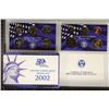 2002 US PROOF SET (WITH BOX) & CERTIFICATE