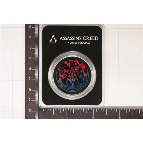 1 TROY OZ .999 FINE SILVER 2021 ASSASSINS CREED