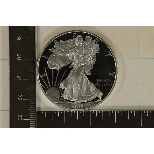 2017-W 1 OZ. PROOF AMERICAN SILVER EAGLE