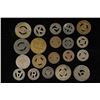 Image 2 : 20 ASSORTED METAL TRANSPORTATION TOKENS:
