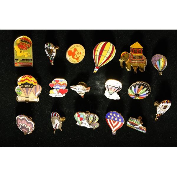 17 PINBACKS: WALT DISNEY EARFORCE ONE, PICCARD,