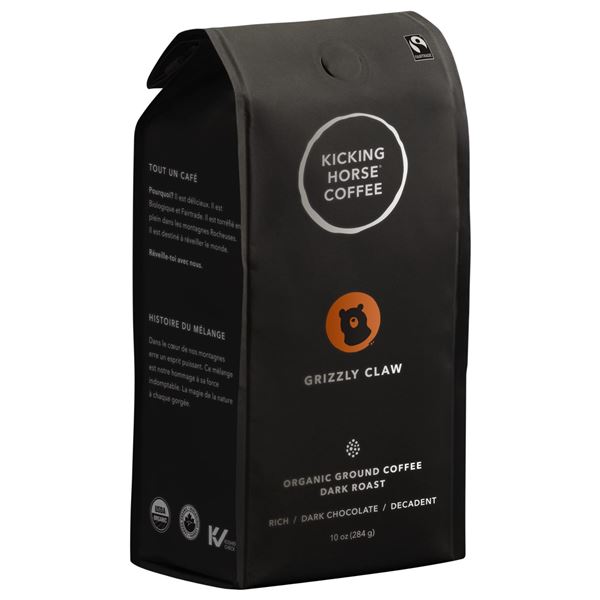 NEW 454G KICKING HORSE COFFEE GRIZZLY CLAW