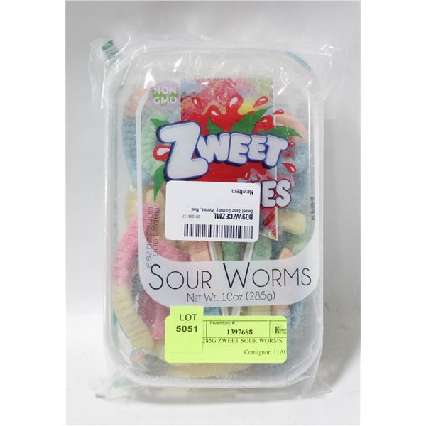 NEW 285G ZWEET SOUR WORMS