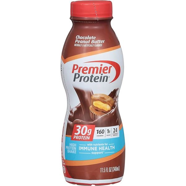 NEW 5 X 340ML PREMIER PROTEIN CHOCOLATE