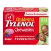 Image 1 : NEW 20 TABLETS CHILDRENS TYLENOL CHEWABLES