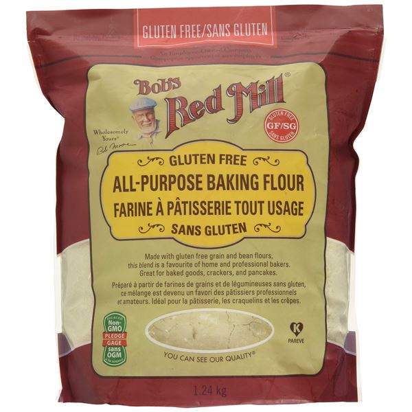 NEW 1.24KG BOBS RED MILL ALL-PURPOSE BAKING FLOUR