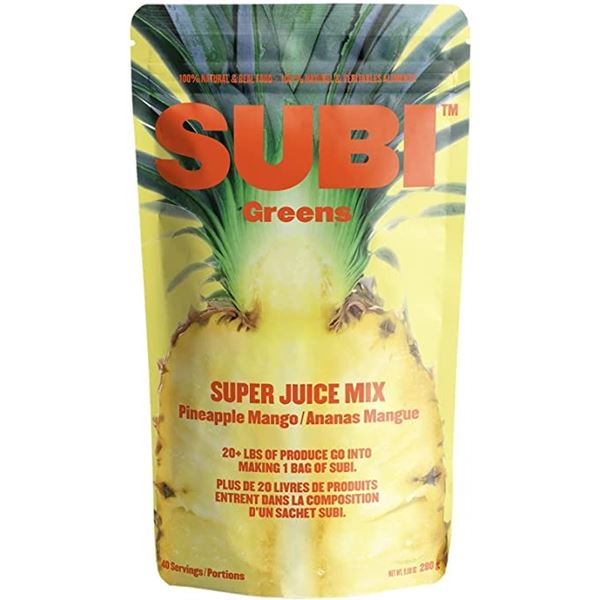 NEW 280G SUBI GREENS SUPER JUICE MIX