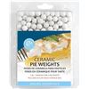 Image 1 : NEW 1LB CERAMIC PIE WEIGHTS NYLON MESH STORAGE BAG