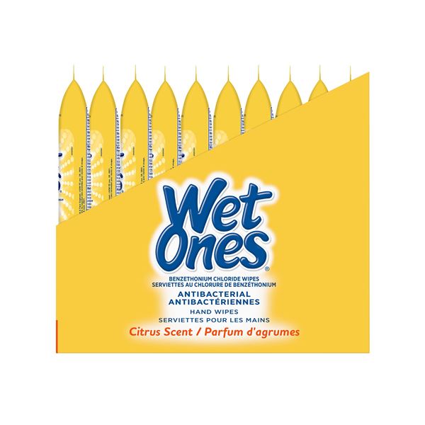 NEW REPACKED 28 WET ONES MOIST WIPES SINGLE