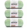 Image 1 : NEW 3 X 440 YARDS YARNSPIRATIONS BERNAT GREEN