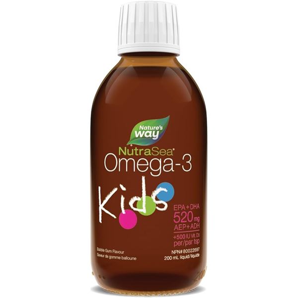 NEW 500ML NATURES WAY OMEGA-3 KIDS