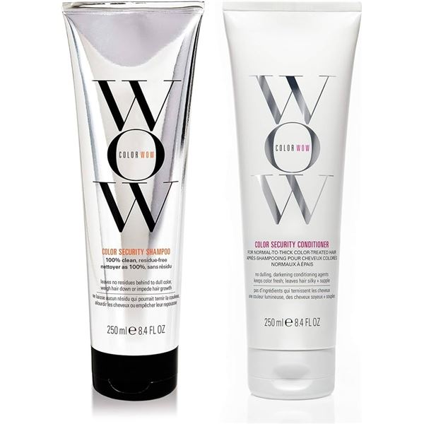 NEW 2 X 250ML COLOR WOW SHAMPOO + CONDITIONER DUO