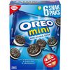 Image 1 : NEW 6 X 25G OREO MINI SNACK PACKS