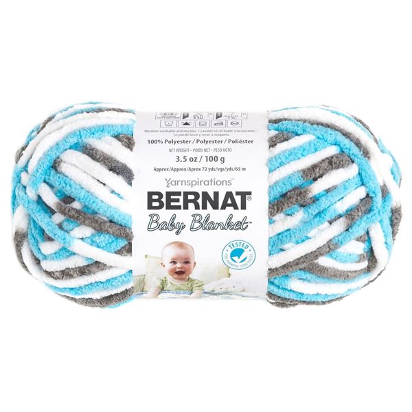 NEW 3 X 72 YARDS BERNAT BABY BLANKET YARN