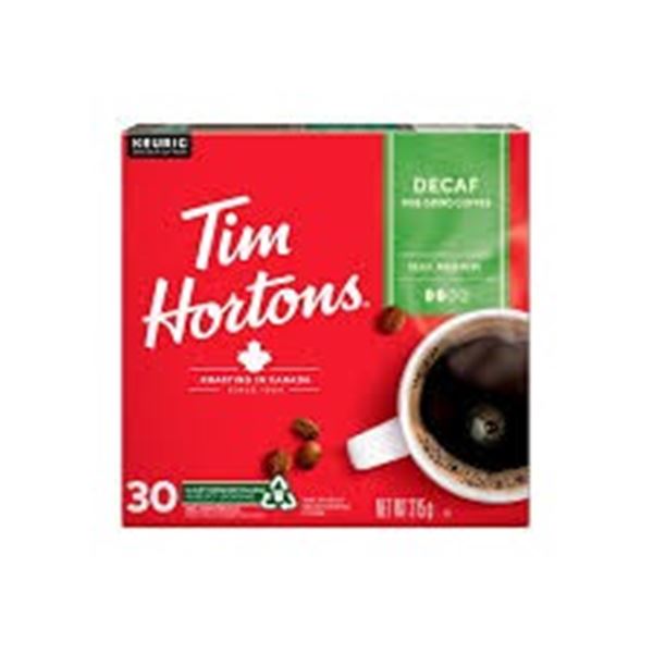 NEW 315G TIM HORTONS GROUND DECAF COFFEE