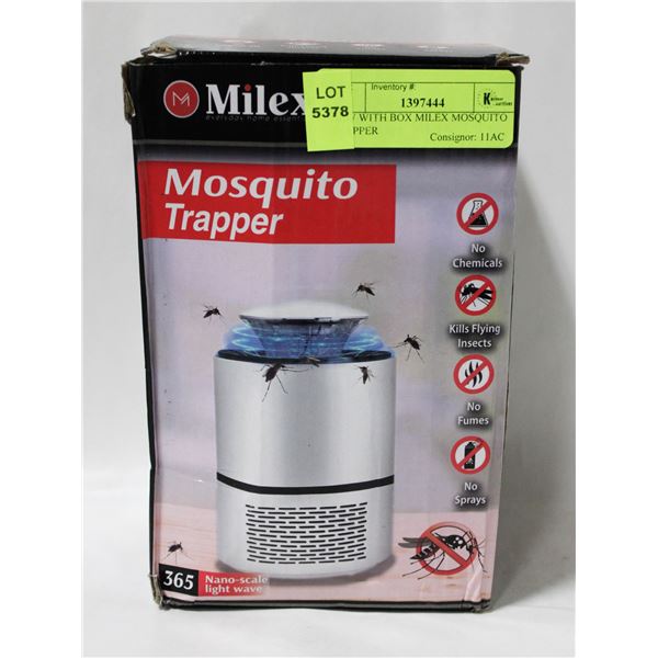 NEW WITH BOX MILEX MOSQUITO TRAPPER