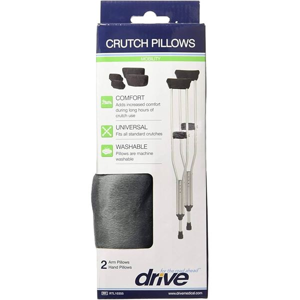 NEW CRUTCH PILLOWS 2 ARM PILLOWS DRIVE