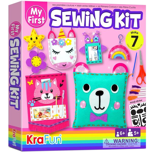 NEW MY FRIST SEWING KIT KRAFUN