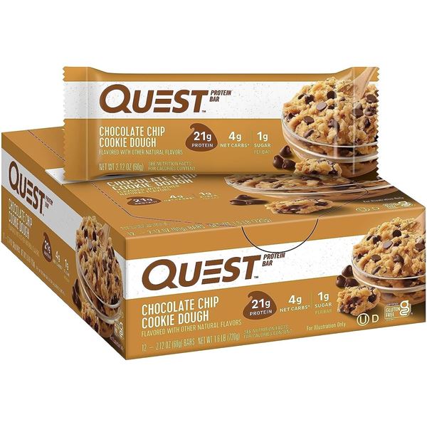 NEW 720G QUEST CHOCOLATE CHIP COOKIE DOUGH