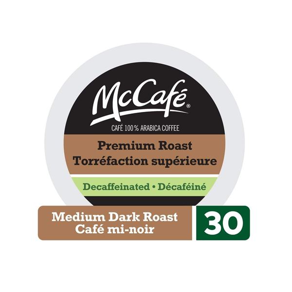 NEW 323G MCCAFE PREMIUM ROAST DARK ROAST DECAF