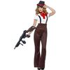 Image 1 : NEW SMIFFYS GLAM GANGSTER COSTUME MEDIUM