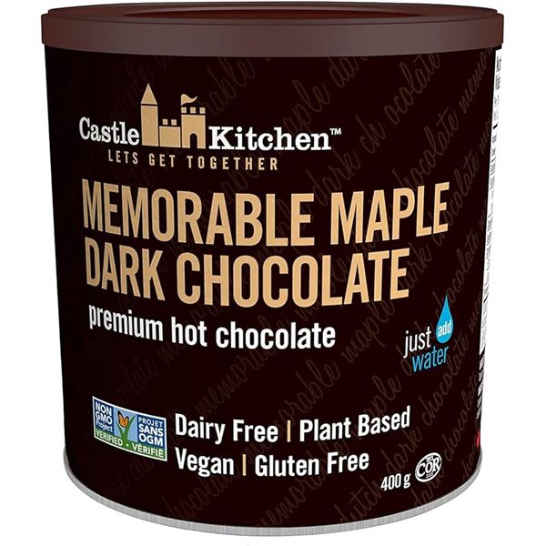 NEW 400G MEMORABLE MAPLE DARK HOT CHOCOLATE