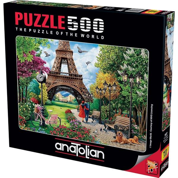 NEW REPACKED PUZZLE 500 WORLD ANATOLIAN PARIS