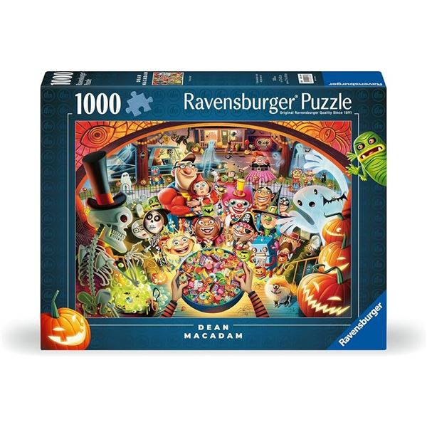 NEW REPACKED 1000 PIECE RAVENSBURGER PUZZLE DEAN