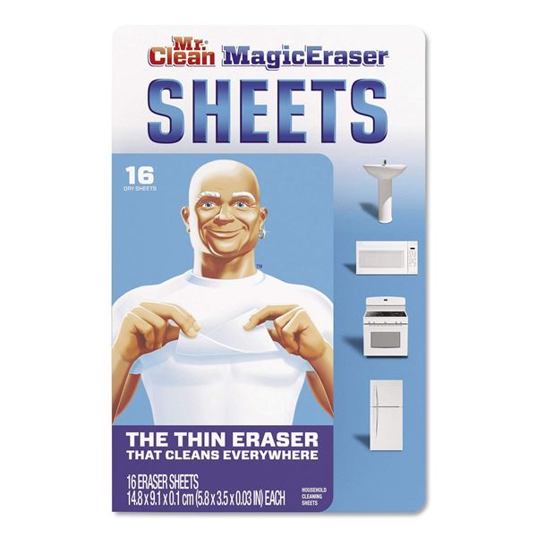 NEW 8 DRY SHEETS THE THIN ERASER