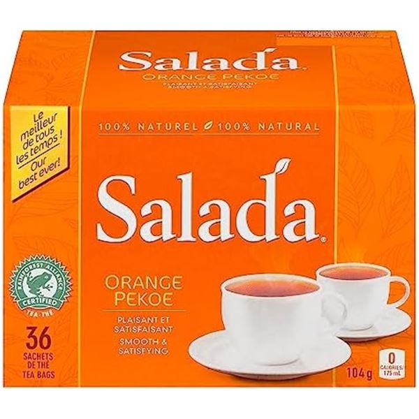 NEW 104G SALADA ORANGE PEKOE