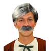 Image 1 : NEW GEPPETTO WIG & MOUSTACHE COSTUME